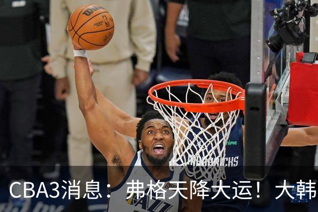 CBA3消息：弗格天降大运！大韩升辽篮副总，张镇麟获2400万肥约？